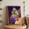 Disney Oil Painting Kit Canvas Beauty And Beast Stained Glass DIY Home Decor Gift