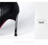 Women's Black Gold Bird Stiletto Over-the-Knee Boots - 2020 Versatile High Heel Slim Shoes