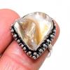 Biwa Pearl Gemstone 925 Sterling Silver Jewelry Ring Size 7.5