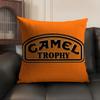 Роскошная наволочка C-Camel Летняя дышащая льняная органическая ткань Двусторонняя печать Наволочка для диванной подушки Домашний декор