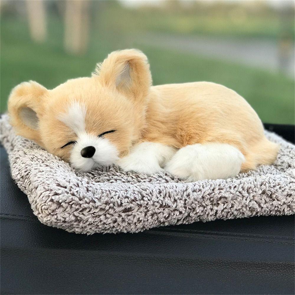 Decor Plush Dogs Car Dashboard Ornaments Simulation Dogs Automobiles Decoration Dashboard Ornaments