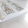 Photo Booth Photo Album - For Wedding or Party- Holds 120 Photobooth 2x6 Photo Strips - Slide In (WHITE)