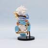 11 см 5 шт./компл. Q-версия Impish Luffy Funny One Piece Gear 4 Luffy аниме-фигурки ПВХ модель игрушки настольное украшение для автомобиля