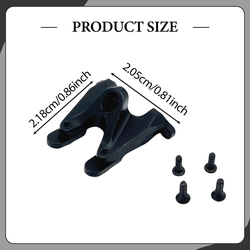 1:24 RC Rear Bracket, DIY Accessories, Metal Upgrade for 244016 Car Trucks