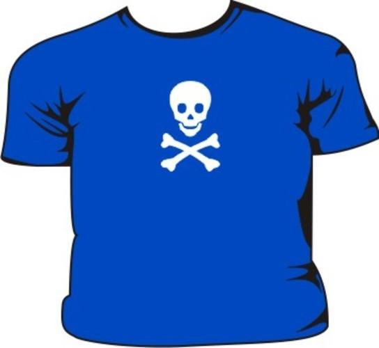 Skull And Crossbones Pirate 2 Kids T-Shirt