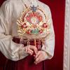 Китайский свадебный веер в стиле Минг, набор для самостоятельной сборки: Аксессуар невесты ручной работы