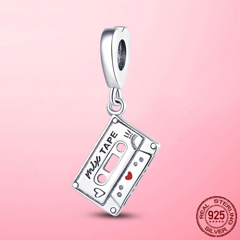 Новые Медные Винтажные Кассетные Подвески Бусины Подходят к Оригинальному Браслету Ожерелью Pandora Медные DIY Украшения
