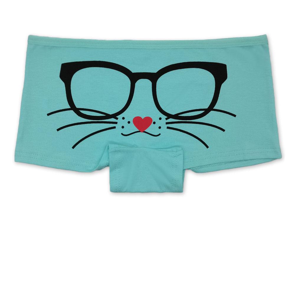 Женские трусы-боксеры, хлопковые шорты для мальчиков, нижнее белье, сексуальные женские трусики, нижнее белье с принтом, 6 шт.