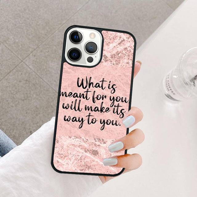 Известная мотивирующая цитата о жизни Чехол для телефона Cover Для iPhone 17 Air 16 15 14 13 12 Pro Max 11 Pro Max Plus Coque