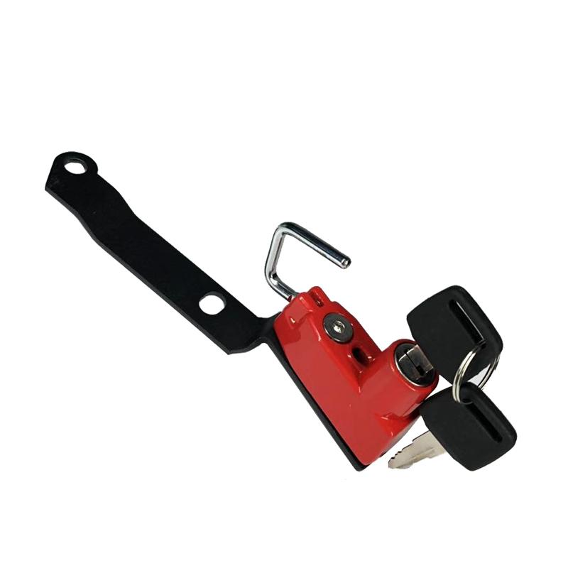 Мотоциклетный шлем замок крепление крюк ключи алюминиевый замок для Yamaha MT03 R3 R25 YZF R 25 R 3 MT-25 MT-03 2014- 2017