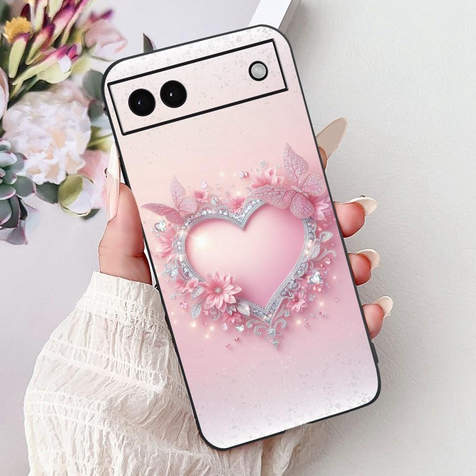 Luxury Painted Cover For Google Pixel 6A Case Soft Silicone Phone Case For Google Pixel 6A Google6A 2022 Back Cover 6.1"