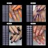 Hot Poly Nail Gel System Extension French Forma Dual Sticker for Dual Forms French Line Silicone
