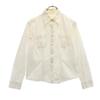 Nigel Cabourn Long Sleeve Cotton Shirt 8 White System Women Used