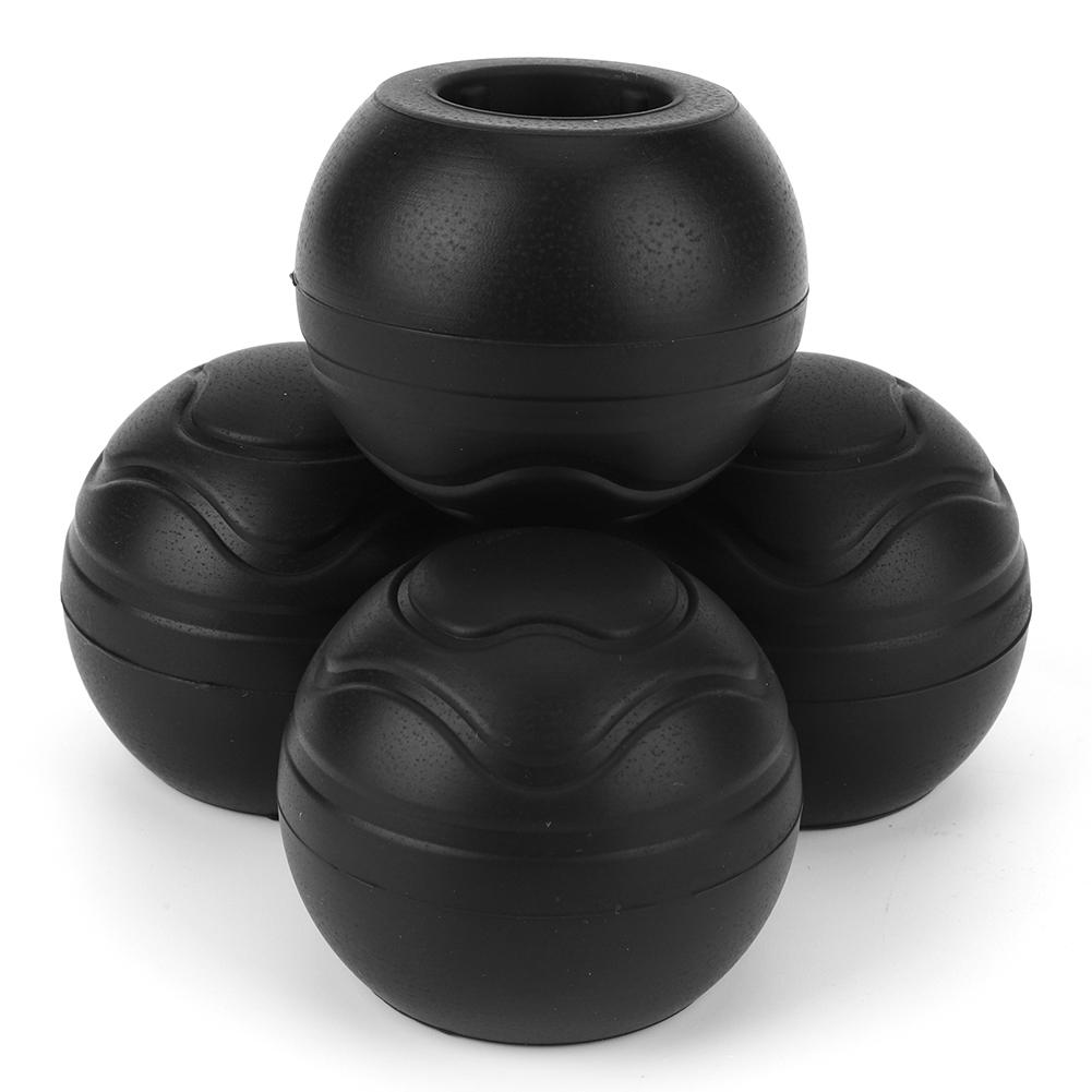 4Pcs Camping Chair Leg Cap Shock Absorption Outdoor Chair Leg Tips Ball Cap Moon Chair Foot Cover for Rugged and Uneven Surfaces