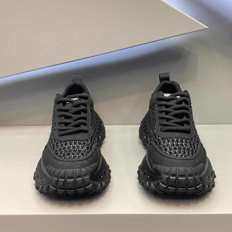 Модная Роскошная Дизайнерская Мужская Дышащая Белая Обувь на Шнуровке на Платформе для Повседневной Носки, Мужские Лоферы, Мокасины, Спортивные Кроссовки для Ходьбы