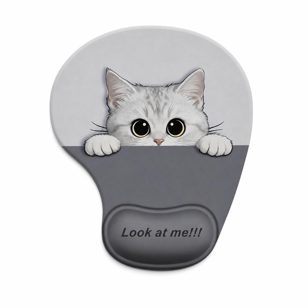 Non-Slip Cartoon Animal Mouse Pad Soft Desktop Wrist Support Comfortable Wrist Rest Computer