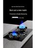 European Style High Suction Kitchen Range Hood: Top Mount T-Type with Automatic Cleaning.