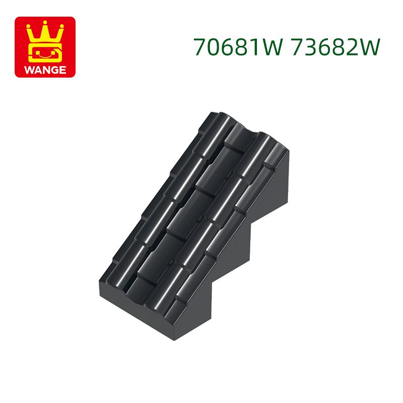 57 шт./лот 70681W 73682W Прямая плитка с 2 точками Строительные кубики Аксессуары для дворца Moc Работает с featuring Brick Детские игрушки Идея для подарка