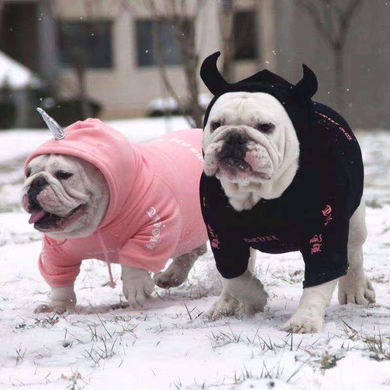 Cosplay Dog Hoodie Pet Devil Clothes Coat For Small Medium Large Dogs French Bulldog Schnauzer Corgi Teddy Jacket Costume WSC01