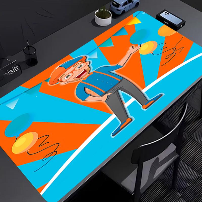 Blippi1 Mouse Pad - Non-Slip Rubber Base, Smooth Surface for Work,Gaming,Office,And Home Use, Desk Mouse Pad