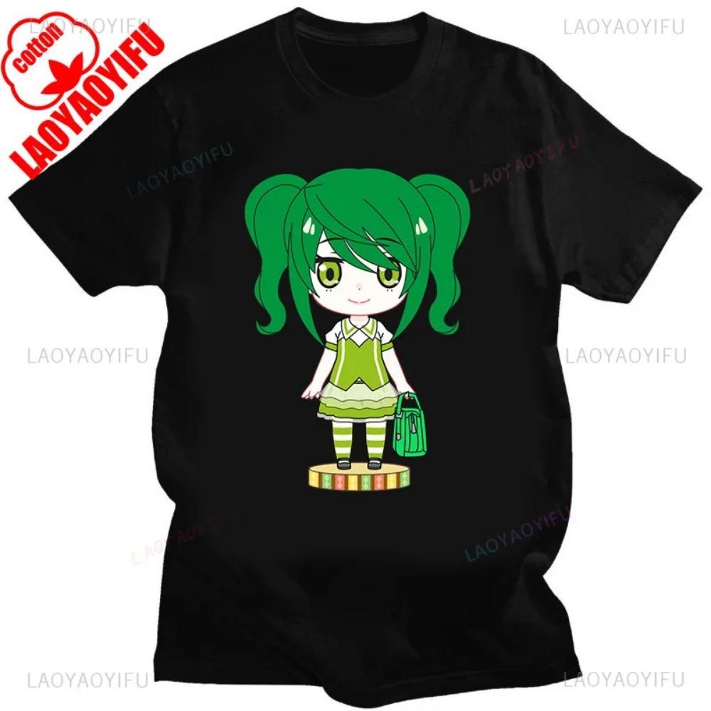 Классическая футболка с косплеем Himouto UmaruChan Кавайная унисекс одежда Круглые футболки Топы Одежда для улицы Футболка унисекс Футболка для отаку