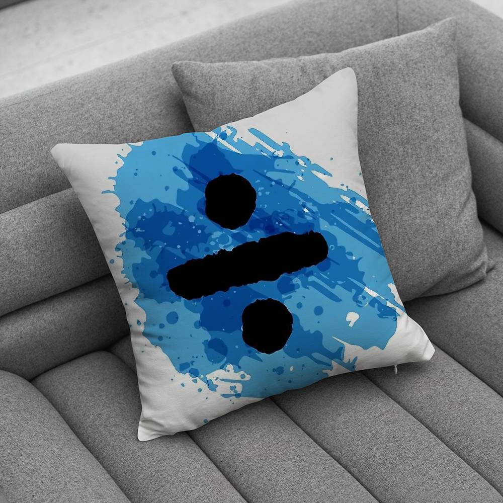 EEdward SSheeran Christopher Pillow Case For Home Bedroom Car Office Decoration Living Room Sofa Cushion Cover Suitable
