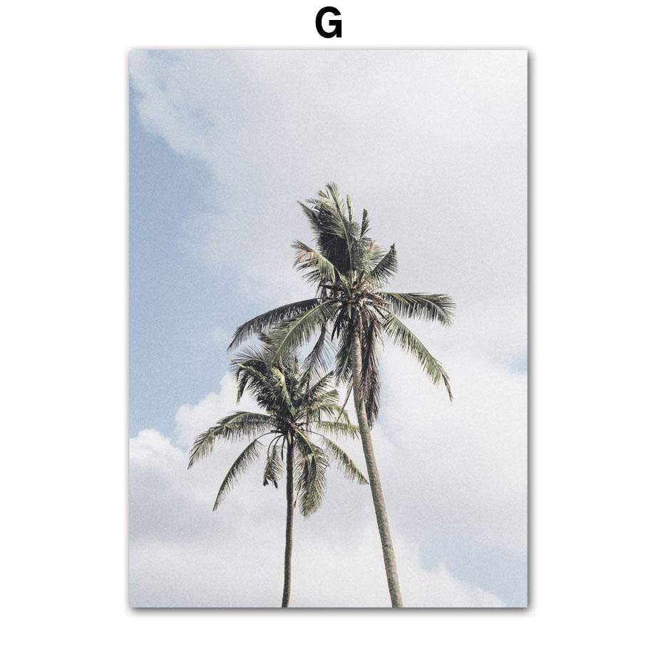 Море, пляж, место для купания, лодка, кокос, океан, постеры и принты, холст, живопись, скандинавские настенные художественные фотографии для декора гостиной