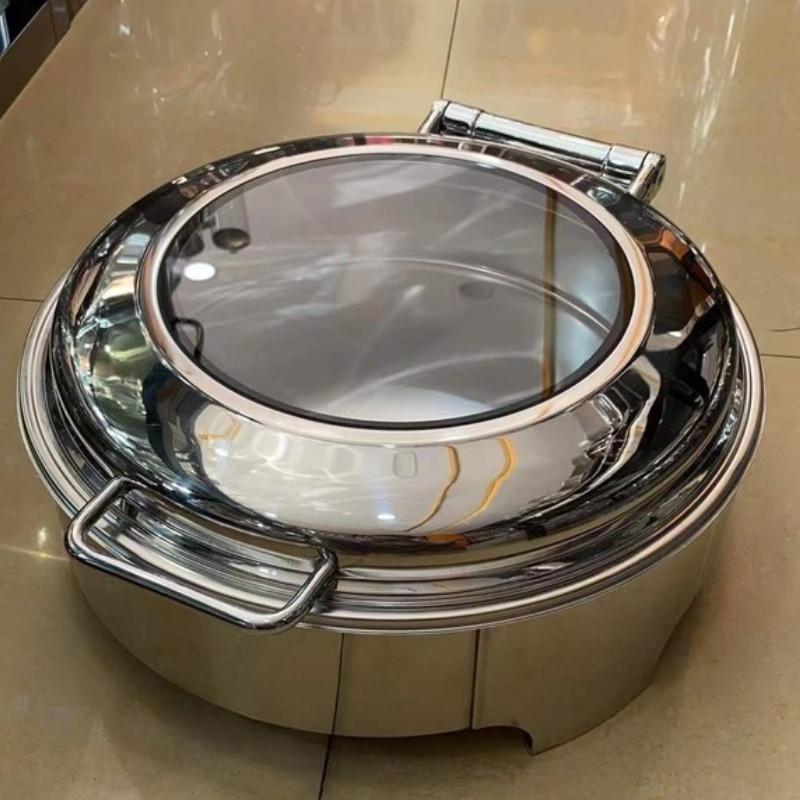 Пищевая мармитница для фуршетов, ресторанная, с регулируемой температурой, большой емкости, электрическая мармитница, набор для фуршета