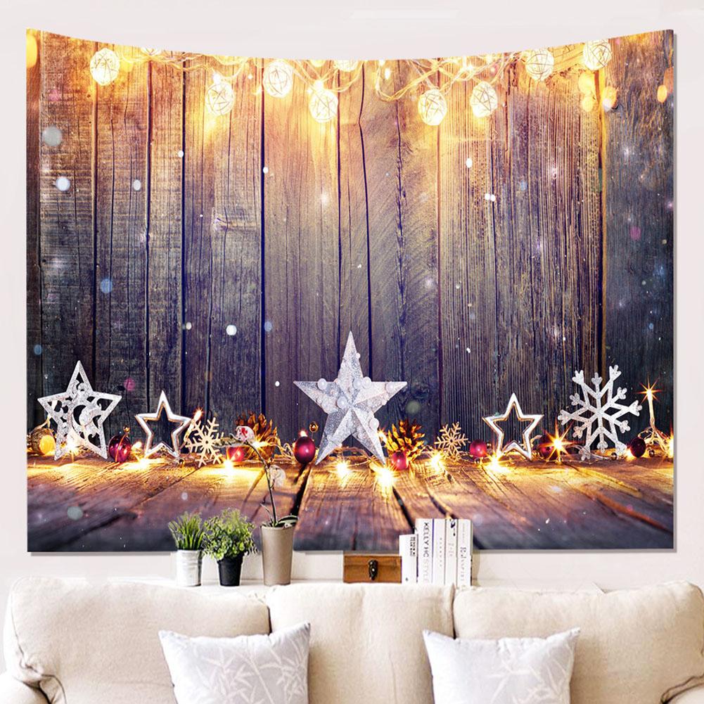 Christmas Wall Hanging Tapestry Home Bedroom Background Decorative Cloth