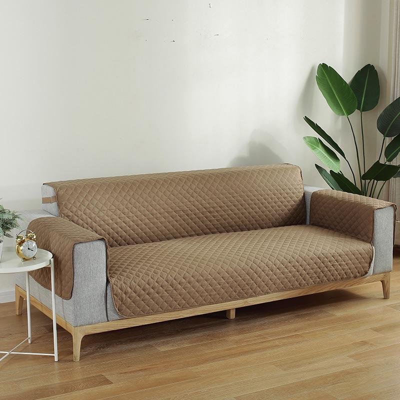 Водонепроницаемый Нескользящий Чехол-подушка для дивана для питомца - Однотонная Защитная Накладка