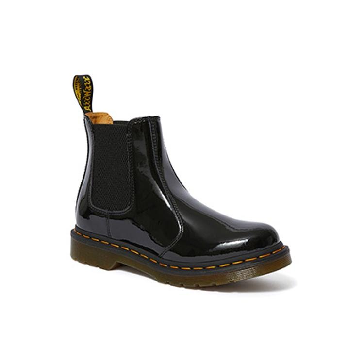 (WMNS) Доктор. Женские Челси Dr. Martens 2976 из лакированной кожи 'Черные' 25278001