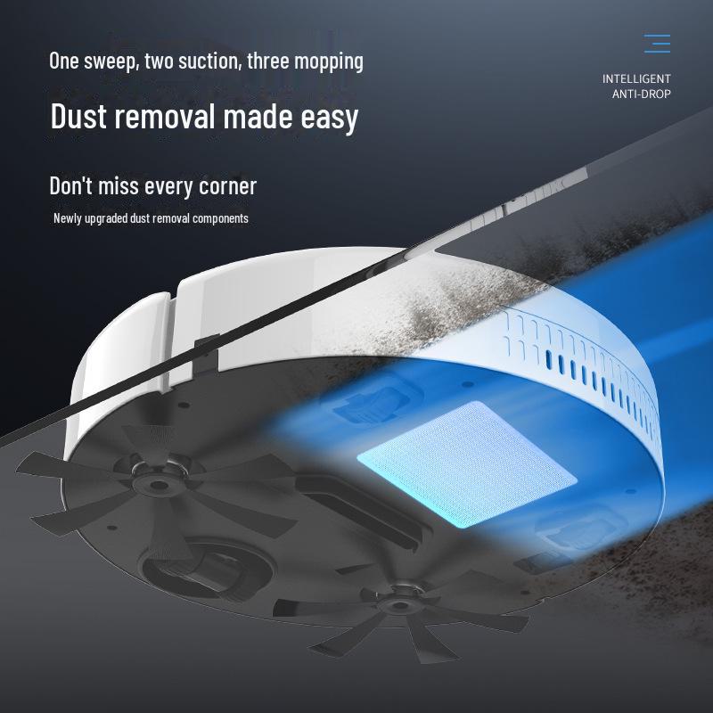 "Автоматический интеллектуальный робот для подметания и мытья полов - Беспроводной мини-пылесос для дома"