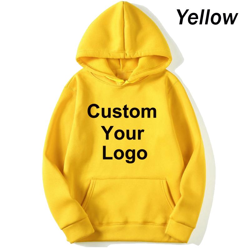 Custom Your Logo DIY12 Hoodies Men Women Customize Any Design Style Print Sweatshirt Hooded Streetwear