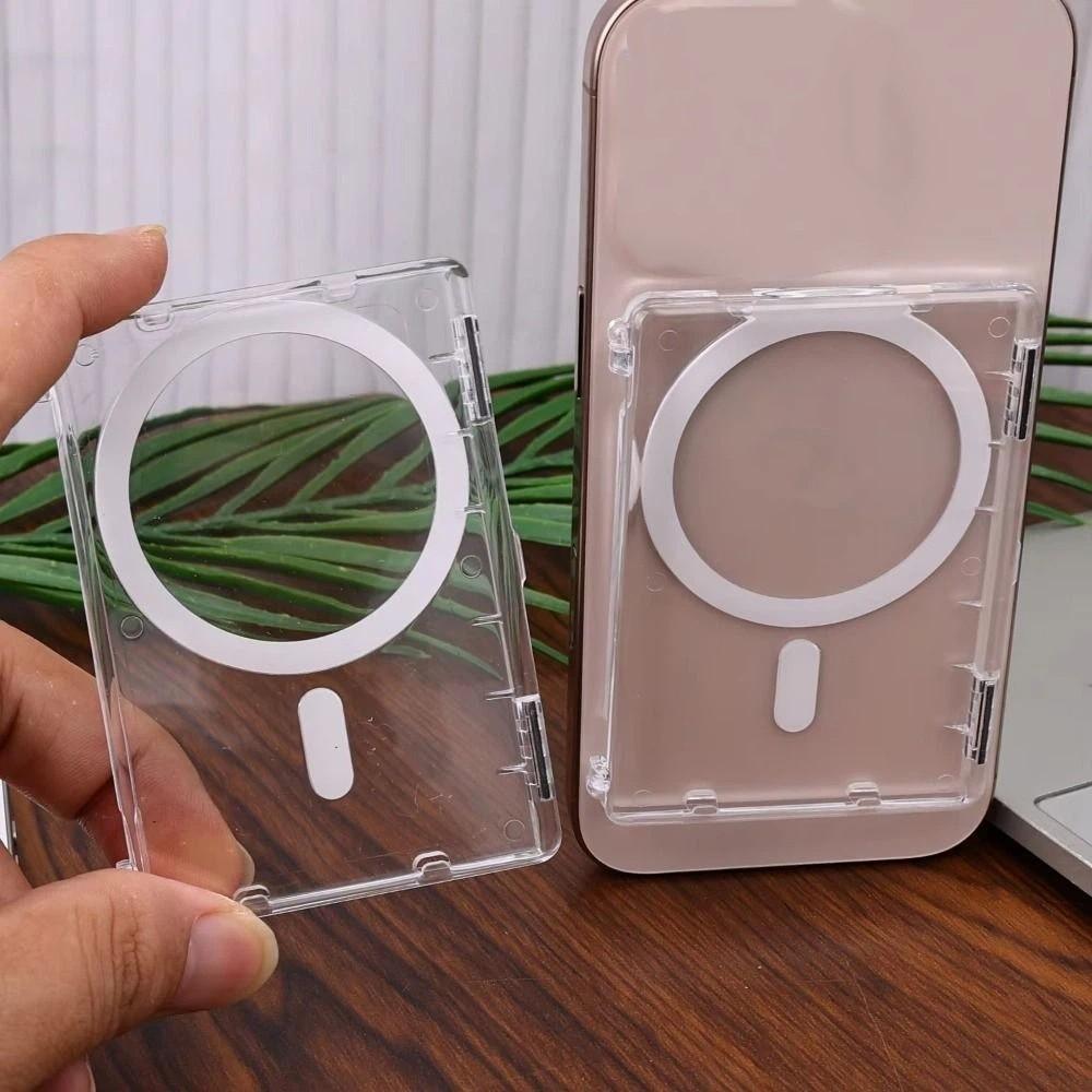 Multi-card Support Magnetic Card Holder Phone Pocket Mobile Phone Card Bag Bracket Standing