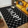 Joop Living Room Nonslip Area Rug Soft Carpet For Bedroom Game Playroom Sofa Office Home Decor Doormat Christmas Gift C926271
