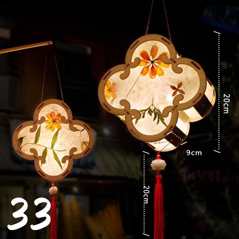 Материал для изготовления фонарей к Празднику середины осени, сделай сам, Портативные китайские дворцовые фонари, Праздник Луны, Заяц, Подсветка, Цветочная лампа, Декор