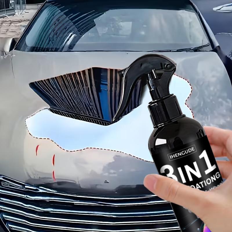 Автомобильный спрей-покрытие Быстродействующий спрей-покрытие 120 мл Спрей-средство для покрытия Высокая защита Быстрое удаление царапин с автомобиля для транспортных средств