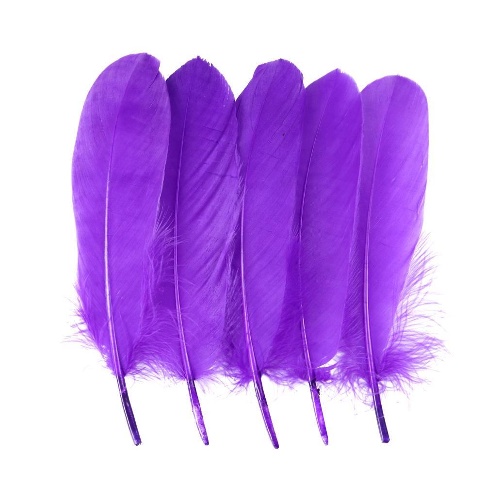 Natural Goose Feathers Dyed Multicolor Swan Feather for Crafts Wedding Jewelry Party Accessories 15-20cm/6-8 Inch