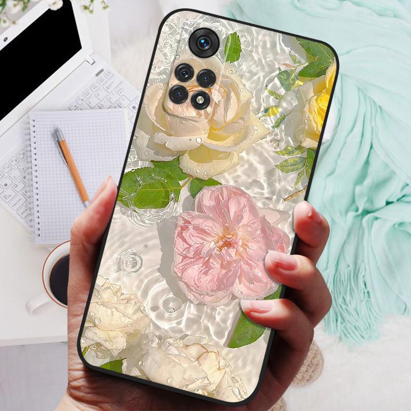 Для Redmi Note 11 Pro 5G 4G Чехол Мягкий ТПУ Силиконовый Бампер Задняя Крышка для Xiaomi Redmi Note11 Pro 11s Чехол для Телефона Мультяшные Фундас