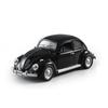 1:18 Alloy Beetle 1955 Cars Diecast Toys Miniature Models 4 Doors Opened Wheel Pull Back Metal Vehicles for Boys Birthday Gifts