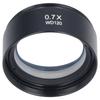 Вспомогательный объектив Барлоу Стереомикроскоп Микро Защитный от масла M48 0.7X 120мм