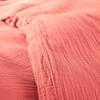 "Noah" Cotton Gauze Duvet Cover Set 140 X 200 for Single Bed - Noah Blush