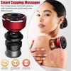 Electric Vacuum Cupping Massage 8 Cups Gua Sha Vacuum Suction Cups Anti-Cellulite Therapy Massager for Body Fat Burning Slimming