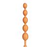 5 Connected Anal Beads 5 Beads Multipurpose Silicone Removable Rose Gold L 6cmx41cm TaRiss's