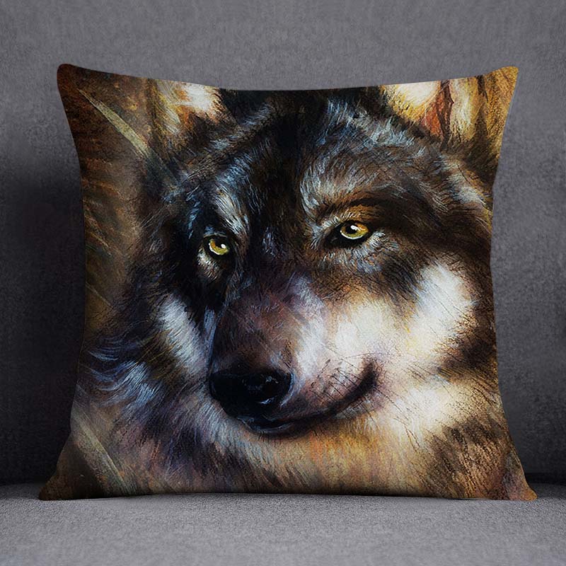 Африканские животные и звери, украшение для дома, наволочка, квадратная наволочка, украшение для дома и офиса, наволочка