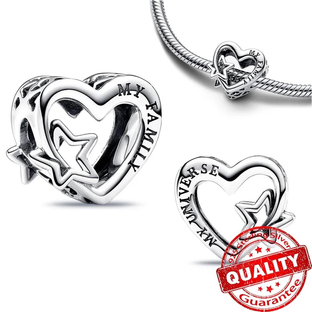 Роскошные Медные Цветные Разделительные Бусины Цветы Бабочка Звезда Луна Клип Шарм Для Оригинального DIY Браслета Изысканные Ювелирные Изделия