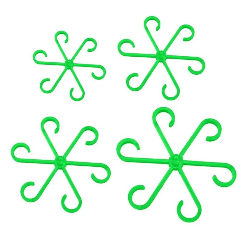 4 шт. многоразовая складная рама для стеблей растений садовые инструменты без колышков решетка для поддержки стеблей растений опора для веток органайзер для стеблей