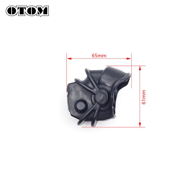 OTOM 2024 Motorcycle Handle Lever Dustproof Rubber Sleeve Front Hydraulic Brake Master Cylinder Pump Dust Cover For YAMAHA YZF