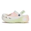 Crocs Classic Platform Clog 811 Ikumi Hanakage Special Shoe Box Tulip Detachable Accessories Clogs Women White Pink Green