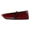 16-21 Malibu XL LED Taillight Assembly with Running Light & Flowing Turn Signal